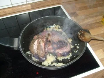 Rezept: Hirschbraten Bild Nr. 2 Hirschbraten - Rezept - Bild Nr. 2