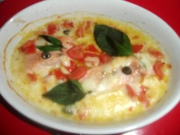 Fischfilet caprese - Rezept - Bild Nr. 3