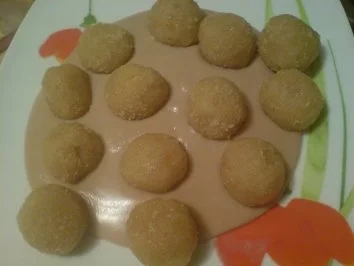 Dessert "Süße Mini-Knödel" - Rezept