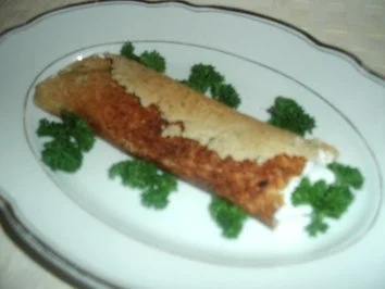 Parmesanrollen mit Basilikum-Quark - Rezept