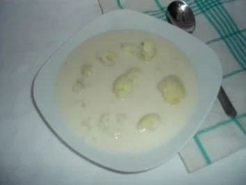 Blumenkohl-Samtsuppe - Rezept