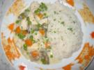 Hühnerfrikassee-Einfach und schnell - Rezept