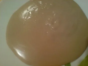 Rezept: Dessertsoße "Schoko-Marzipan" Dessertsoße "Schoko-Marzipan" - Rezept