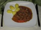 Kalbsgulasch - Rezept