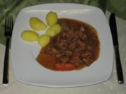 Kalbsgulasch - Rezept