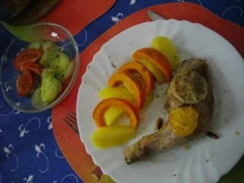 Rezept: Hühnchen Kuba Bild Nr. 4 Hühnchen Kuba - Rezept - Bild Nr. 4