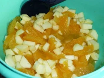 Orangen-Apfel-Quarkspeise - Rezept - Bild Nr. 7