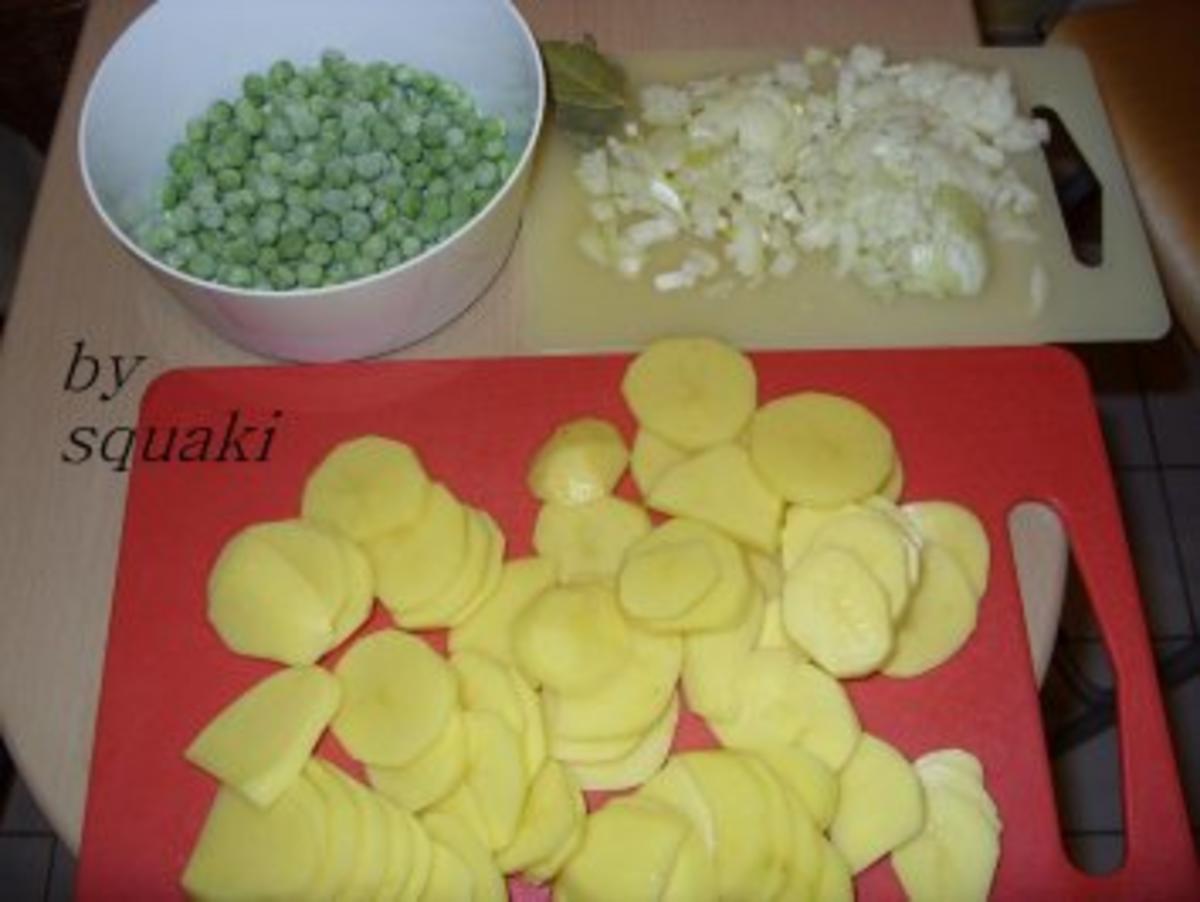 Hackkartoffeln mit Erbsen - Rezept - Bild Nr. 3