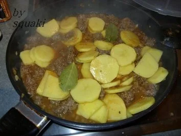 Hackkartoffeln mit Erbsen - Rezept - Bild Nr. 6