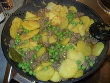 Hackkartoffeln mit Erbsen - Rezept - Bild Nr. 7