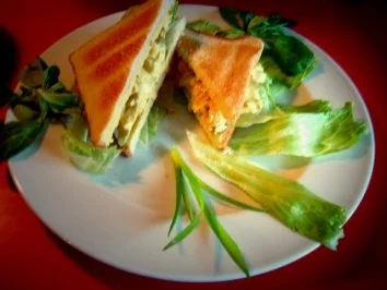 Curry-Hühnchen-Sandwiches - Rezept - Bild Nr. 2