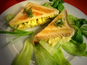 Curry-Hühnchen-Sandwiches - Rezept