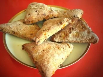 saftige, herzhafte Schinken-Mais-Ecken - Rezept