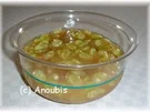 Dessert - Weintrauben in Apfelgelee - Rezept