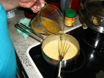 Speck-Zwiebel-Kartoffelsalat mit Rapünzel - Rezept - Bild Nr. 8