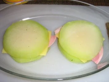 Rezept: Kohlrabi-Cordon-Bleu überbacken Bild Nr. 2 Kohlrabi-Cordon-Bleu überbacken - Rezept - Bild Nr. 2