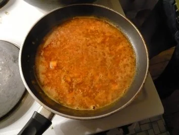 Vieiras al horno (Überbackene Jakobsmuscheln) - Rezept - Bild Nr. 6