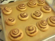 Hefeschnecken mit Haselnuss-Nougat-Füllung - Rezept