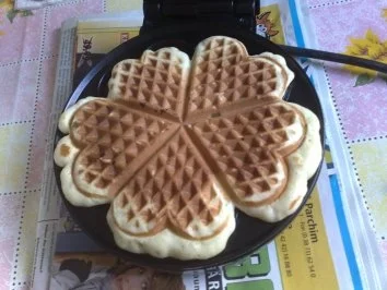 Weihnachtliche Waffeln - Rezept