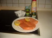 Lachs mit Kapern-Estagon-Salsa - Rezept