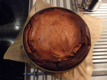 Rezept: Schokoladenkäsekuchen mit Amarettini Bild Nr. 3 Schokoladenkäsekuchen mit Amarettini - Rezept - Bild Nr. 3