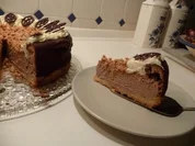 Schokoladenkäsekuchen mit Amarettini - Rezept