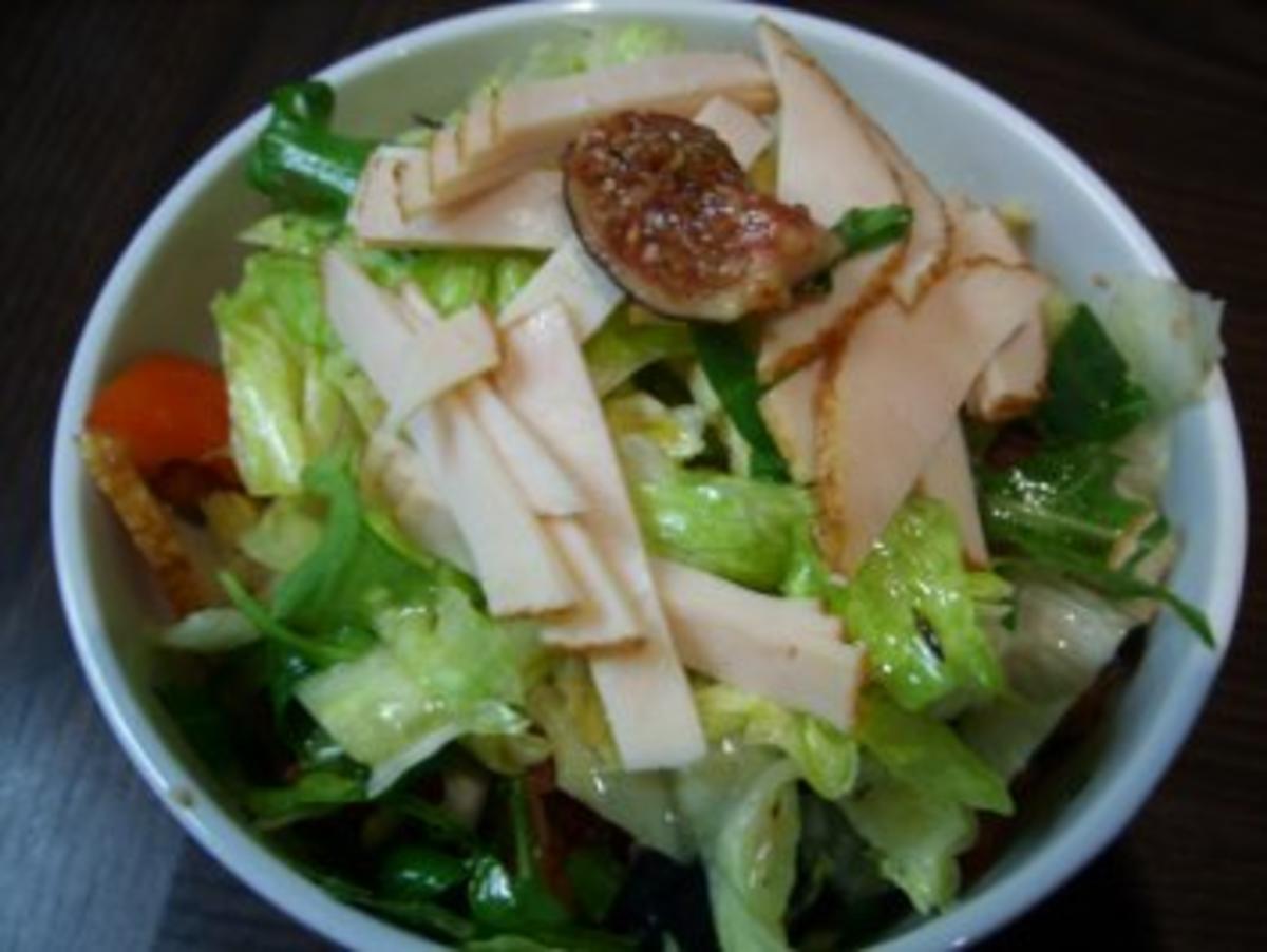 Bunter Salat mit Feige - Rezept - Bild Nr. 2