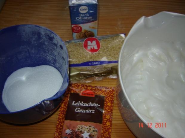 Weihnachtsplätzchen : Lebkuchen-Makronen - Rezept - kochbar.de