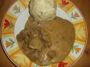 Wildrahmtopf mit grünen Pfeffer - Rezept