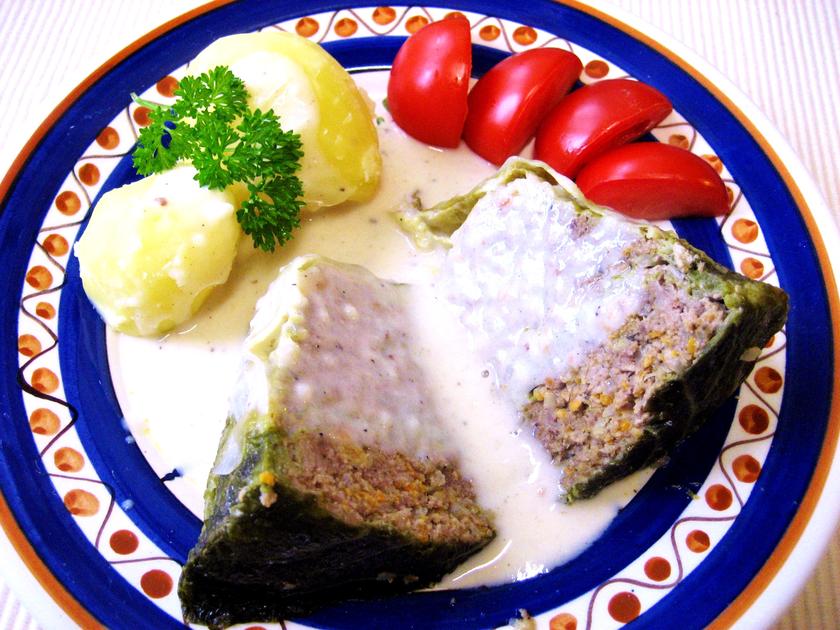 Gefülltes Kraut Rezept von der Schwiegermutter aus Kassel - einfach ... Gefülltes Kraut Rezept von der Schwiegermutter aus Kassel - einfach ...