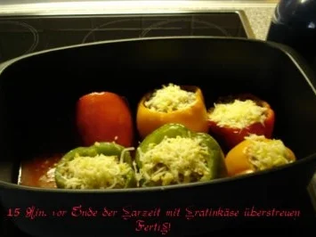 Gefüllte Paprikaschoten - Rezept - Bild Nr. 4