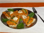 Toaststreifen mit Tomatenbutter - Rezept