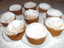 Käsekuchen-Kirsch-Muffins - Rezept