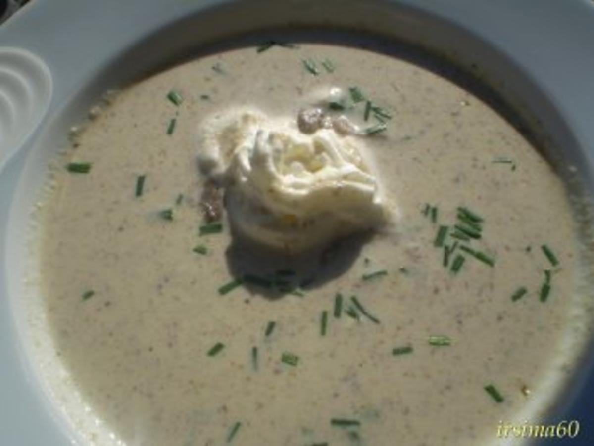 Champignoncremesuppe Vorsuppe - Rezept von irsima60