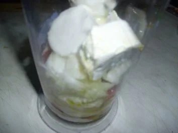 Rezept: Auberginen mit Paprika-Ziegenfrischkäse-Füllung Bild Nr. 5 Auberginen mit Paprika-Ziegenfrischkäse-Füllung - Rezept - Bild Nr. 5