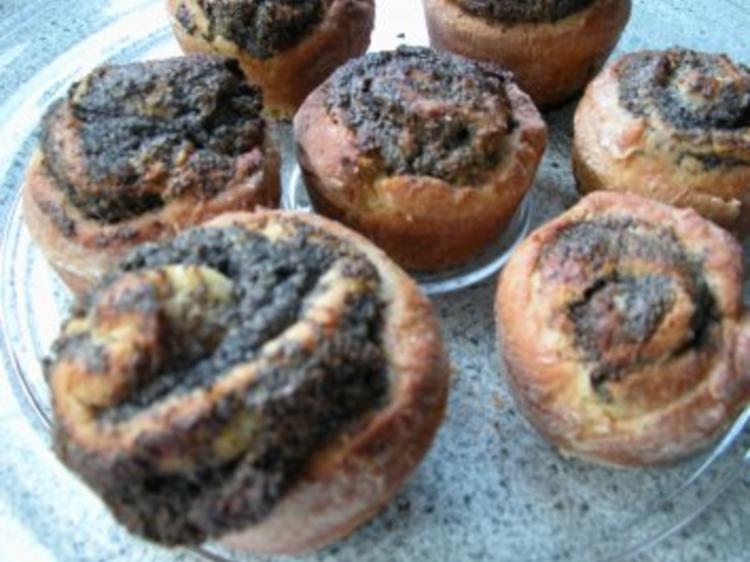 Marzipan-Mohn-Muffins - Rezept mit Bild - kochbar.de