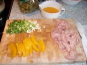 Putengeschnetzeltes in Orangensauce - Rezept