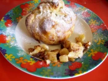 Rezept: beschwippster Apfel im Schlafrock beschwippster Apfel im Schlafrock - Rezept