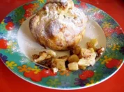 beschwippster Apfel im Schlafrock - Rezept