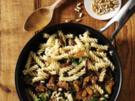 Spicy Mangold Spiralnudeln - Rezept