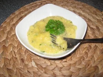 Rezept: Spaghetti-Kürbis mit Petersilie Spaghetti-Kürbis mit Petersilie - Rezept