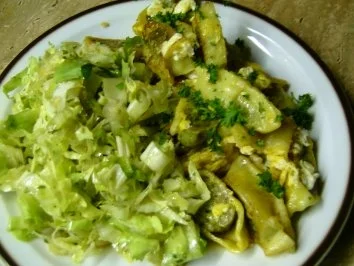 Rezept: Maultaschen mi Ei Bild Nr. 2 Maultaschen mi Ei - Rezept - Bild Nr. 2