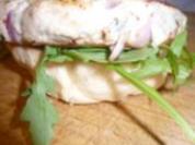 Pizzakatzes Chickenburger mit Waldpilzen und Estragon - Rezept