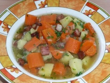 Eintopf: Kartoffel-Möhrentopf - Rezept