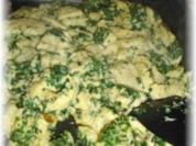 Hauptgericht vegetarisch - Kräuterrührei aus dem Ofen - Rezept