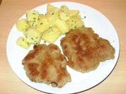 Faschiertes Butterschnitzerl (Hackfleisch vom Kalb) - Rezept