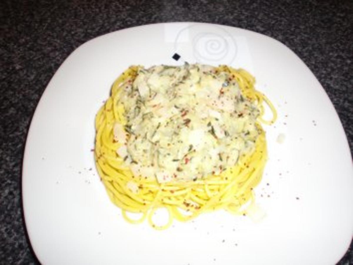 Safran-Spaghetti - Rezept mit Bild - kochbar.de