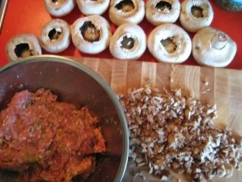 gefüllte Champignons - Rezept - Bild Nr. 5