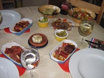 Variationen mit Schafskäse und Schinken - Rezept - Bild Nr. 3