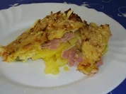Rezept: Mutti's Porree-Auflauf mit Schinken und Mais Mutti's Porree-Auflauf mit Schinken und Mais - Rezept